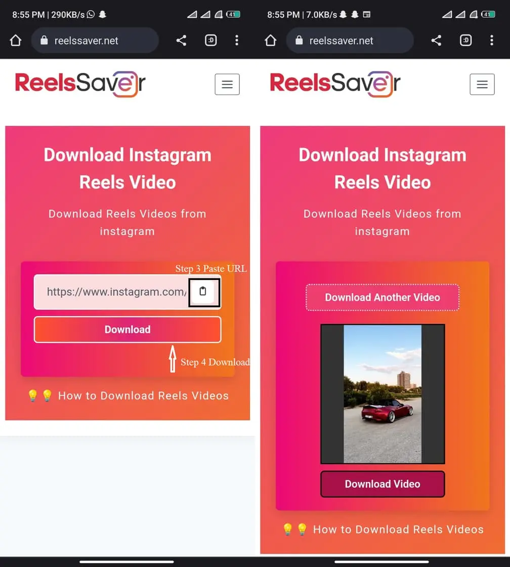 Instagram-reels Download